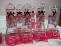 10 Tubetes 8 cm personalizados